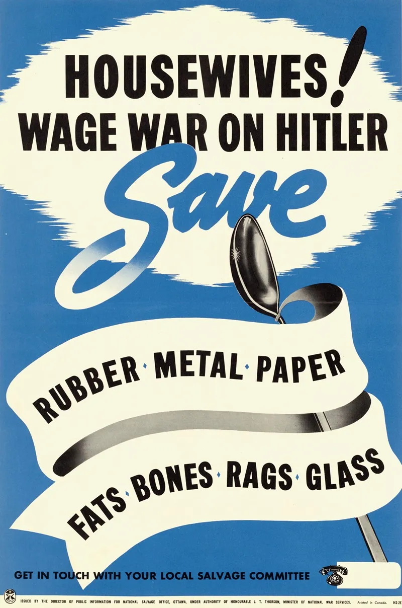 Housewives Wage War On Hitler Save