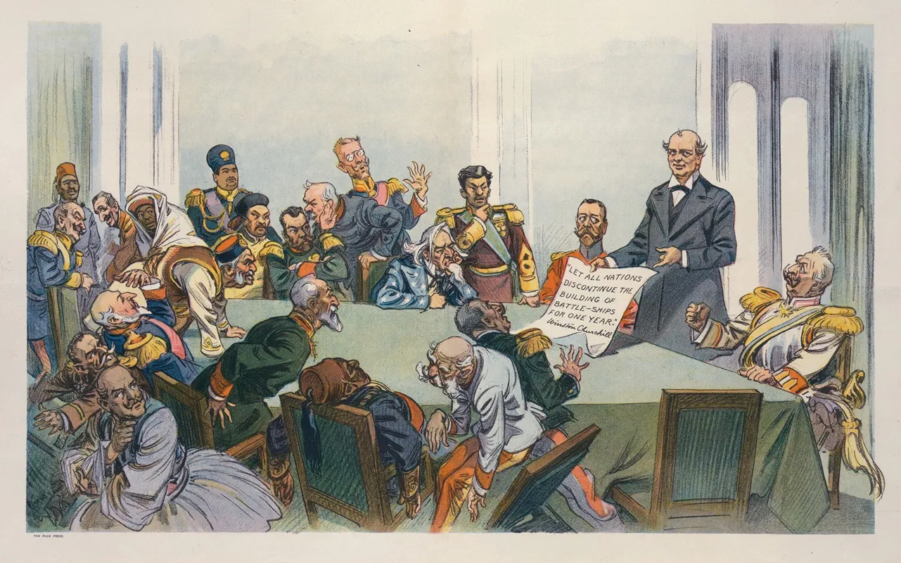 How The Peace Congress Receives Its First Practical Suggestion