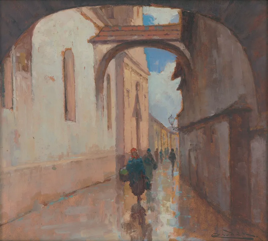 Hrciarska Street In Kosice