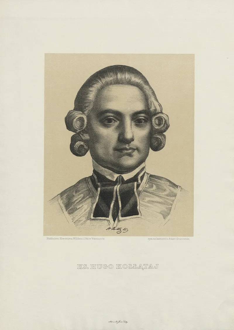 Hugo Kollataj by Adam Grabowski - Canvas Print