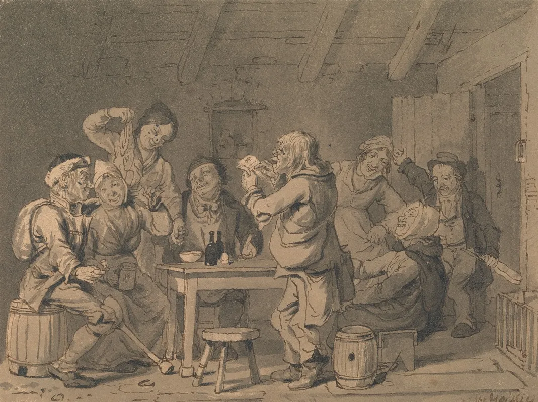 Humorous Family Scene