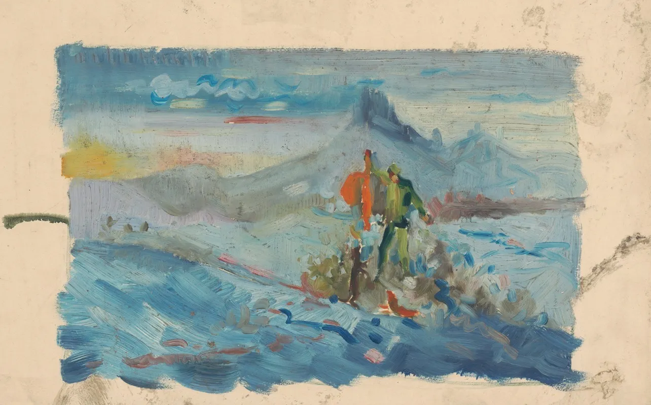 Hunters In A Landscape