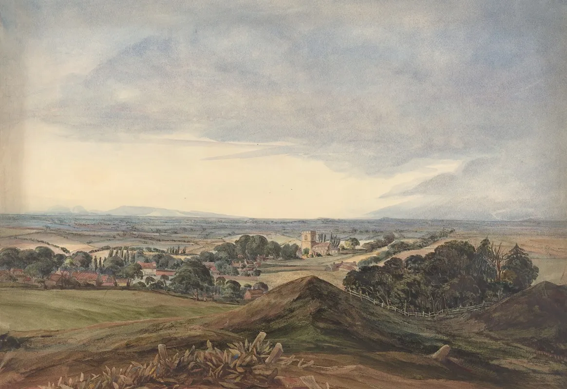 Hunworth Church by Rev. James Bulwer - Canvas Print