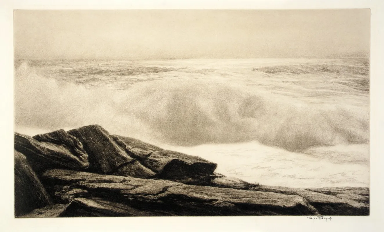 Hurricanes End 2 by Kerr Eby - Canvas Print