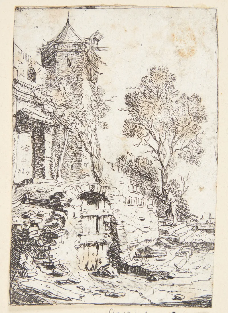 Hus Med Et Sekskantet Tarn