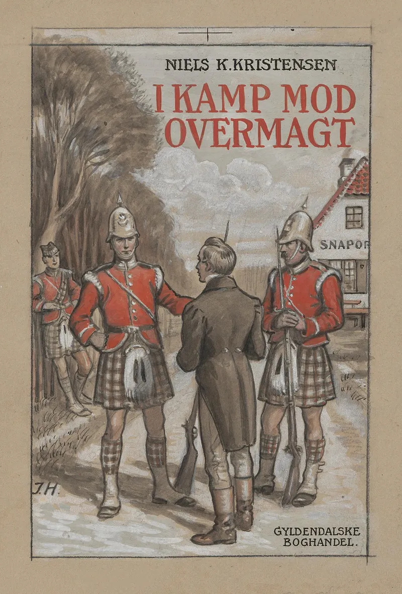 I Kamp Mod Overmagt by Ingeborg Hyldahl - Canvas Print