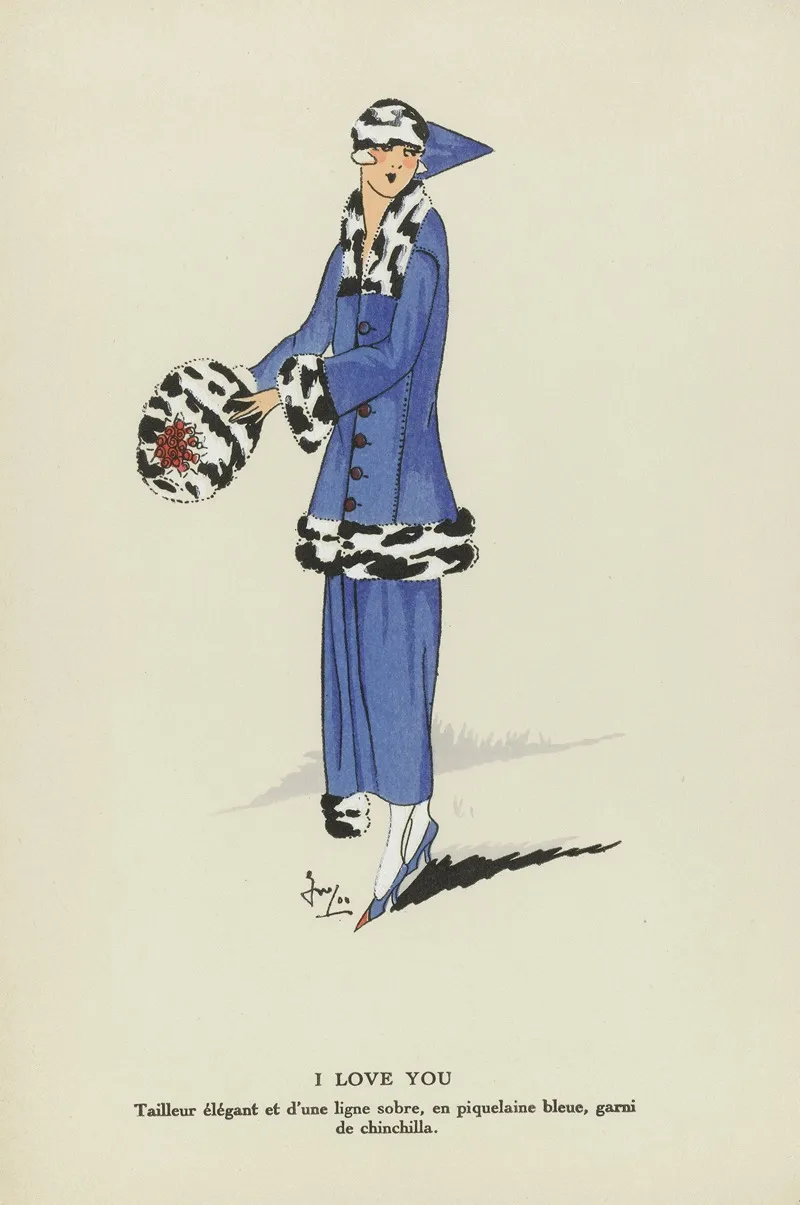 I Love You by G-P. Joumard - Canvas Print