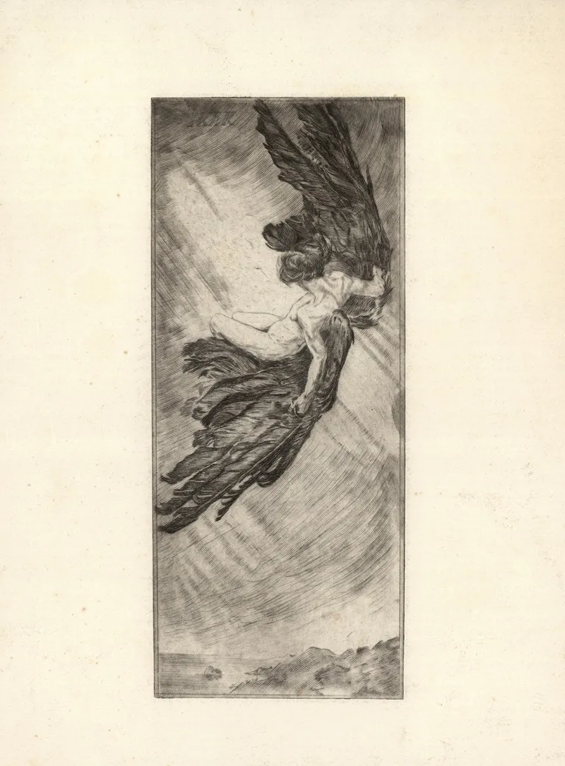 Icarus 3 by Jan Wojnarski - Canvas Print