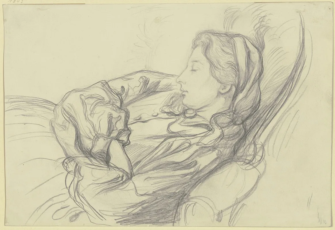 Ida Scholderer Sleeping