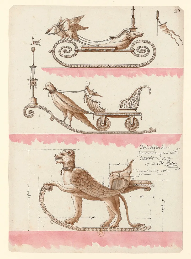 Idee De Plusieurs Traisneaux Pour Mde Dartois