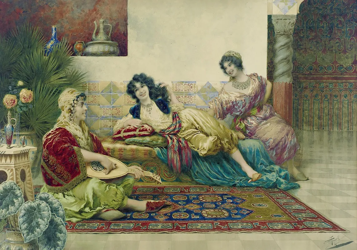 Idle Hours In The Harem