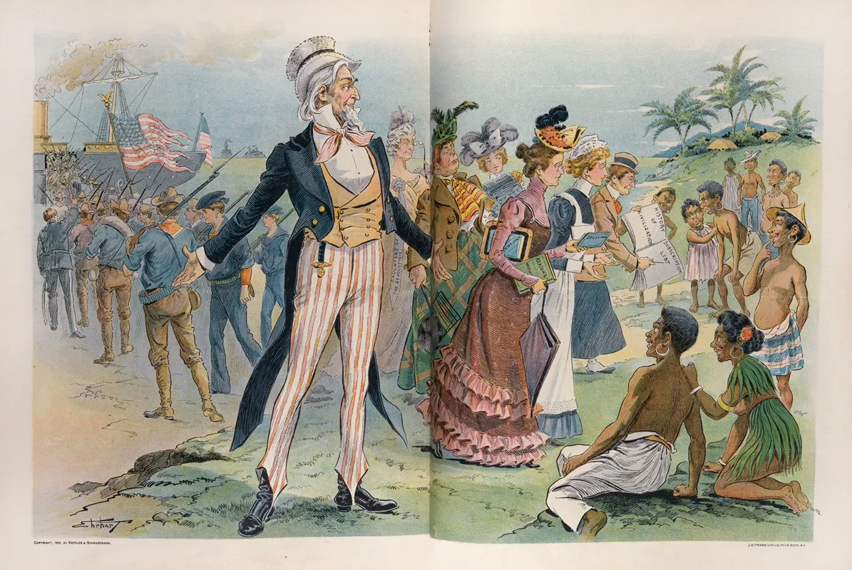 If Theyll Only Be Good by Samuel Ehrhart - Canvas Print