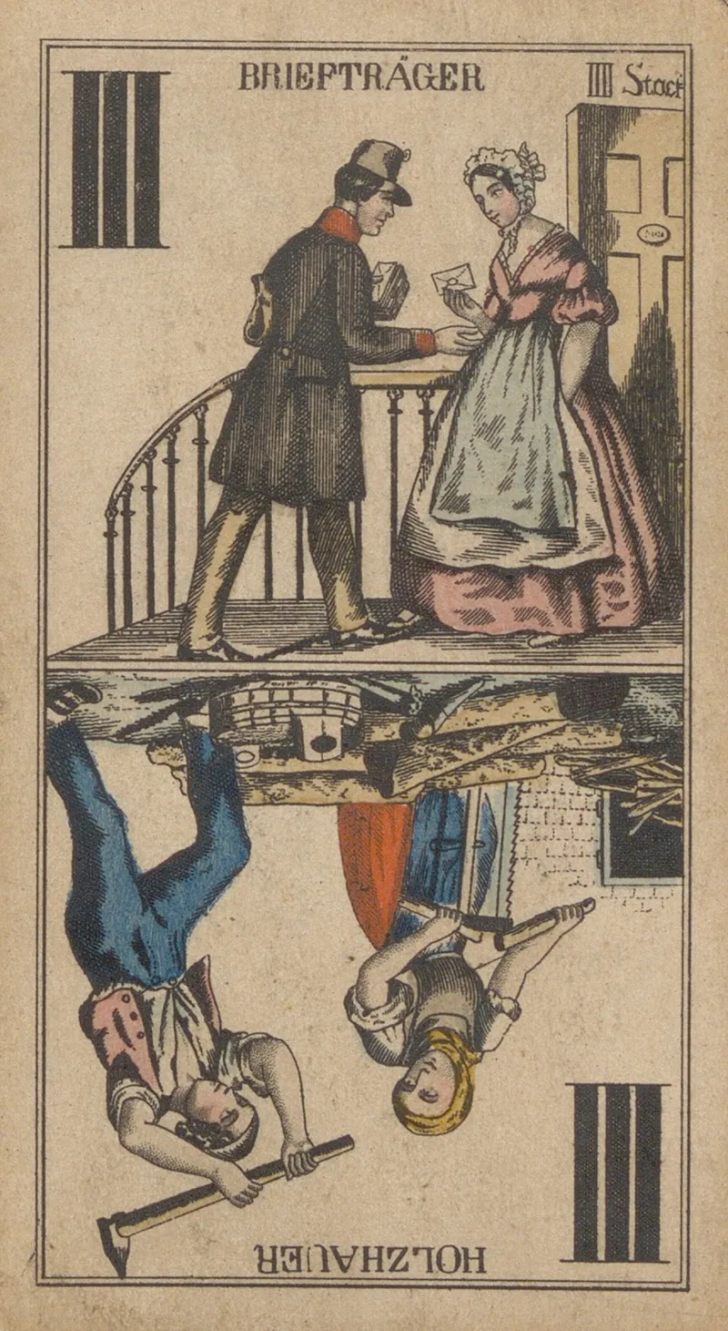 Iii Brieftrager Holzhauer