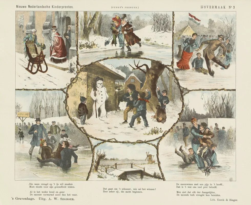 Ijsvermaak 2 by Emrik &amp; Binger - Canvas Print