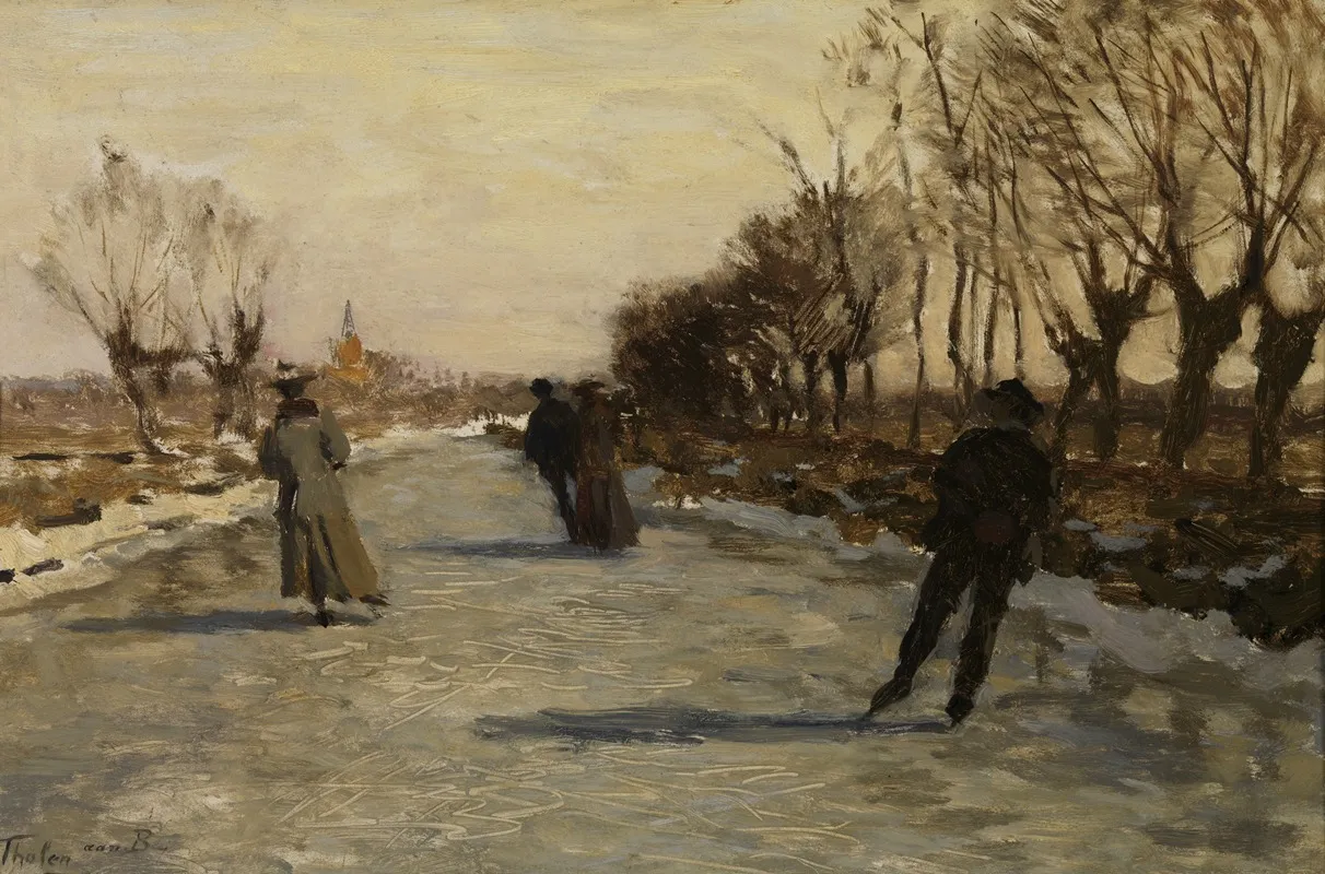 Ijsvermaak Schaatsenrijden