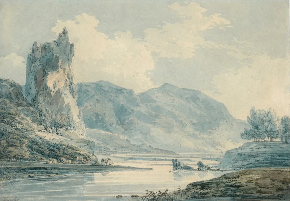 Ilam Rock Dovedale Derbyshire