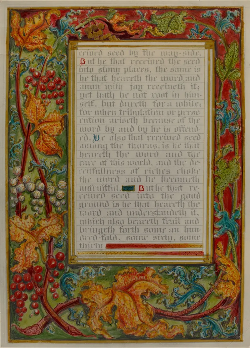 Illuminated Parable The Sower