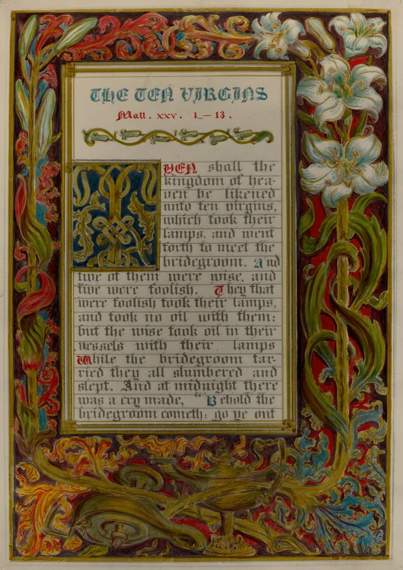 Illuminated Parable The Ten Virgins