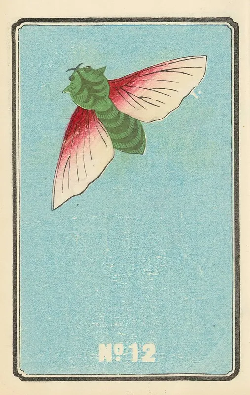 Illustrated Catalogue Of Daylight Bomb Shells No 12 by Jinta Hirayama - Canvas Print