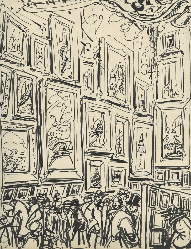 Illustratie Bij La Voix De Malines March 1913