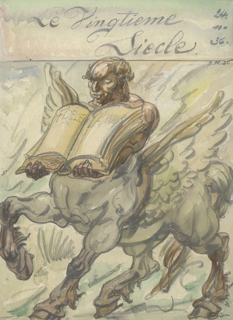 Illustratie Bij Le Vingtieme Siecle Oct 1936