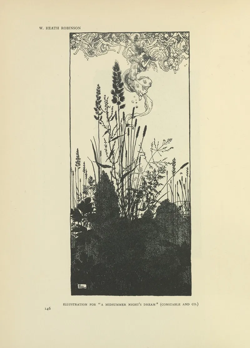 Illustration For A Midsummer Nights Dream 4