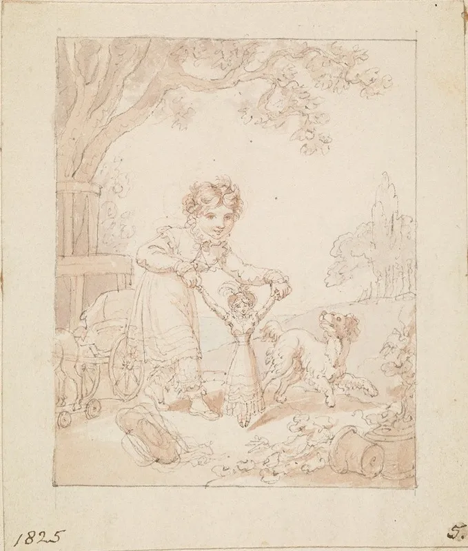 Illustration For The New Doll Untitled