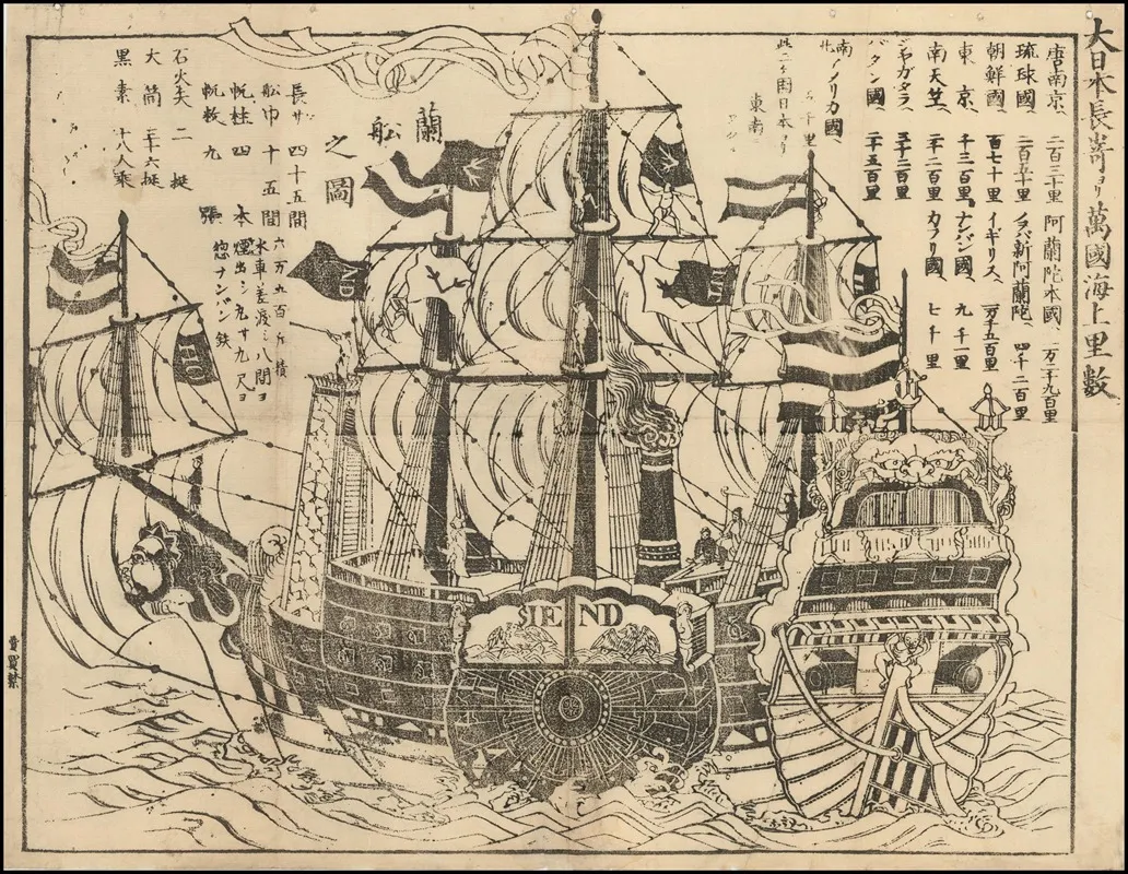 Illustration Of A Dutch Ship