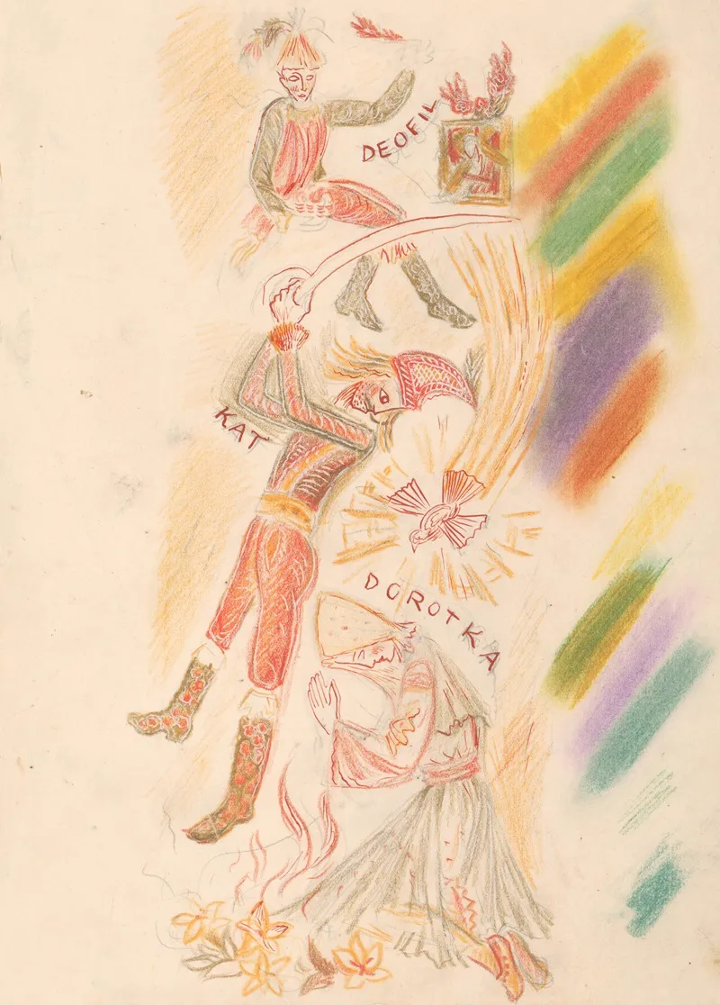 Illustration Of The Legend Of Saint Dorothea Iii