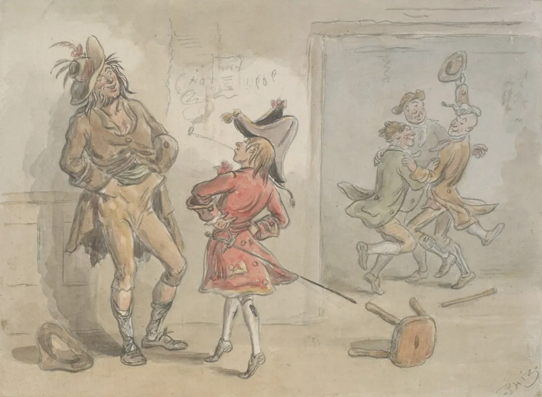 Illustration To Barnaby Rudge