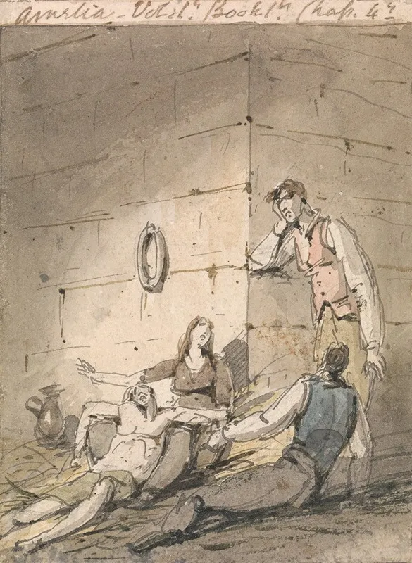 Illustration To Fieldings Amelia