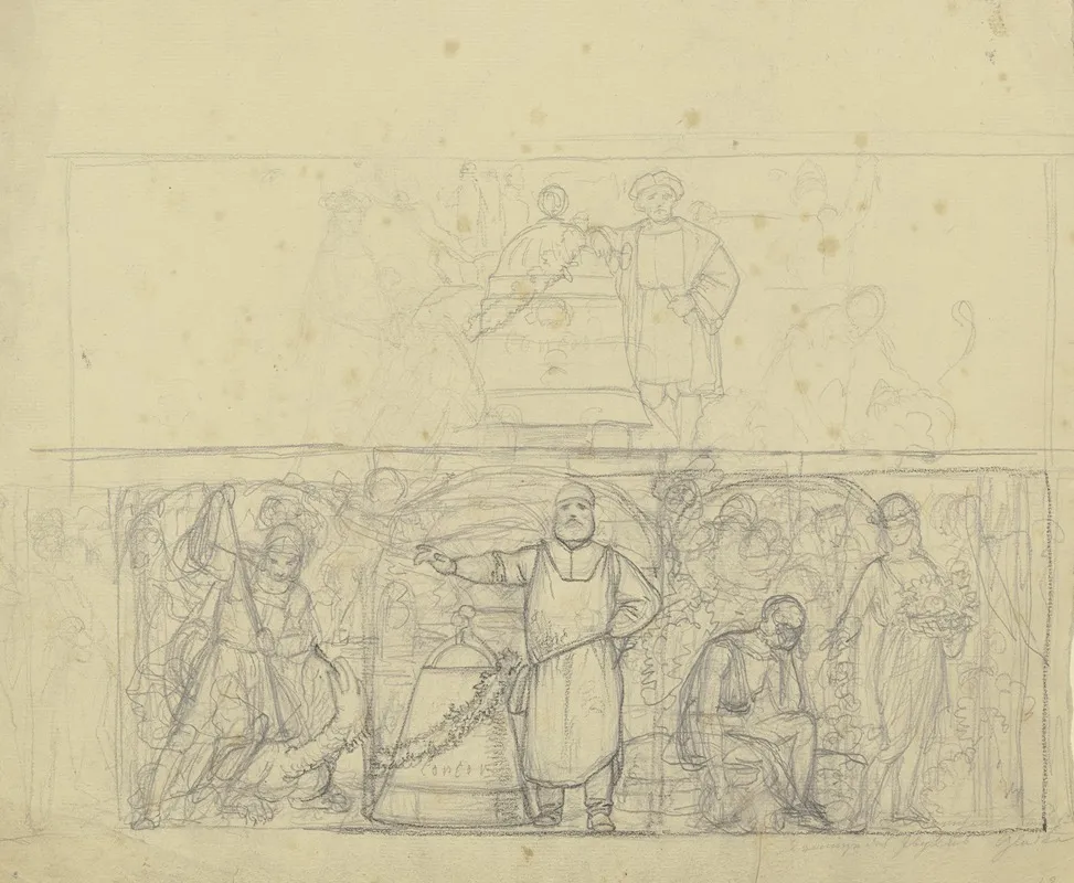Illustration Zu Schillers Glocke