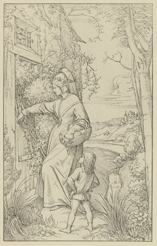 Illustration Zur Chronika Des Fahrenden Schulers