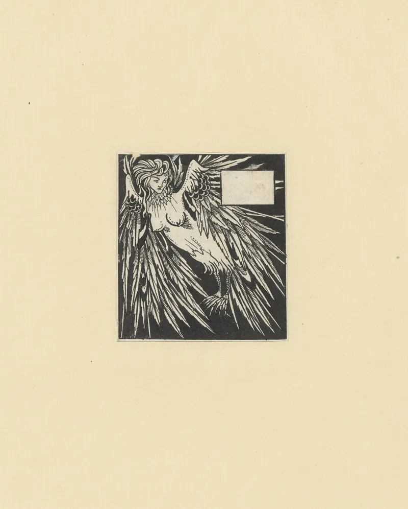 Illustrations By Aubrey Beardsley For King Arthur Pl 07 by Aubrey Vincent Beardsley - Canvas Print