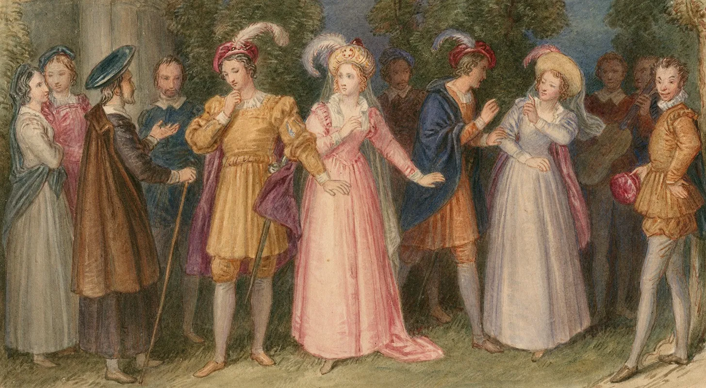 Illustrations To Shakespeare Pl 017