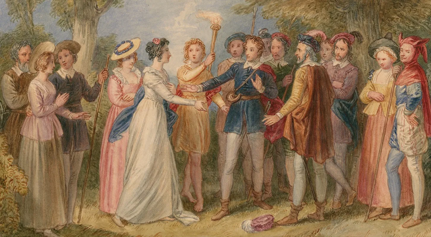 Illustrations To Shakespeare Pl 018