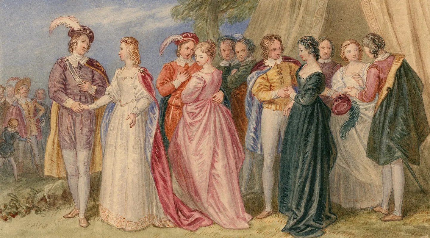 Illustrations To Shakespeare Pl 019