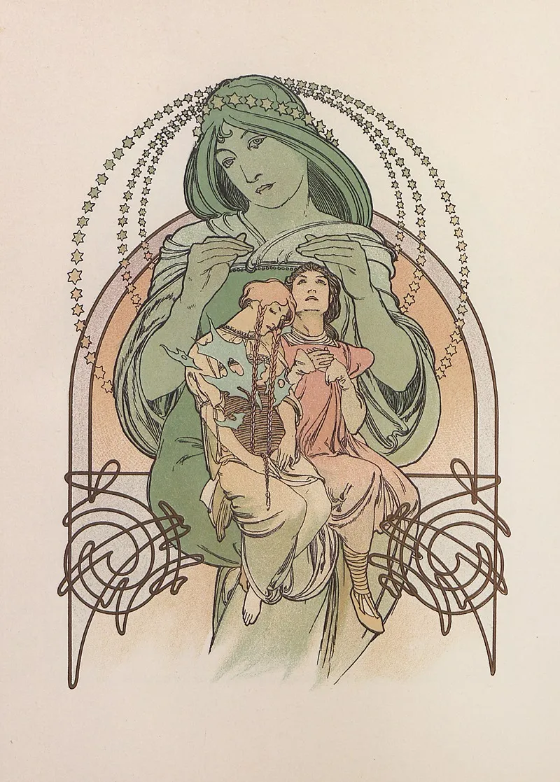 Ilsee Princesse De Tripoli 2 by Alphonse Mucha - Canvas Print