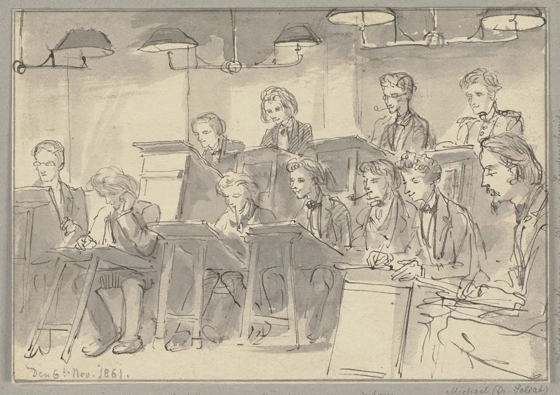 Im Aktsaal Des Stadelschen Kunstinstituts