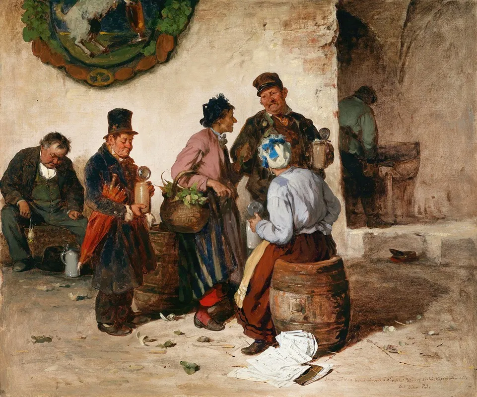 Im Munchner Hofbrauhaus