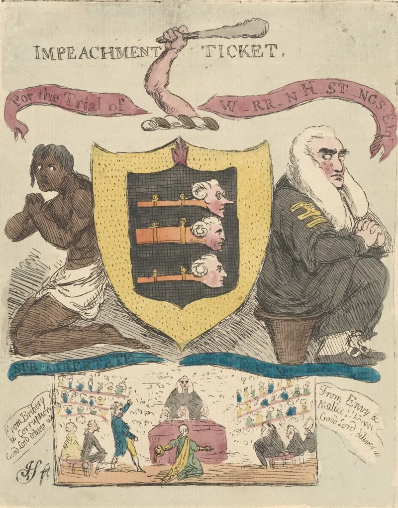 Impeachment Ticket by James Sayers - Canvas Print