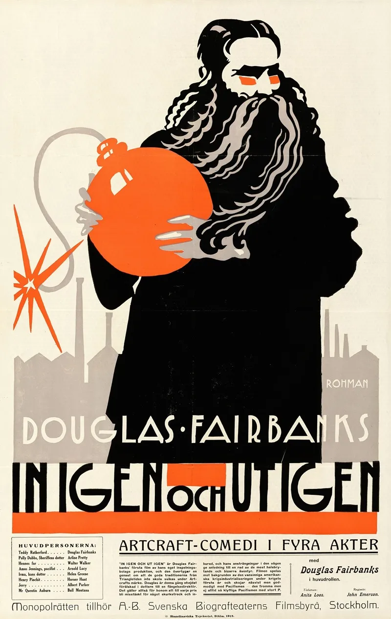 In Again Out Again by Eric Rohman - Canvas Print