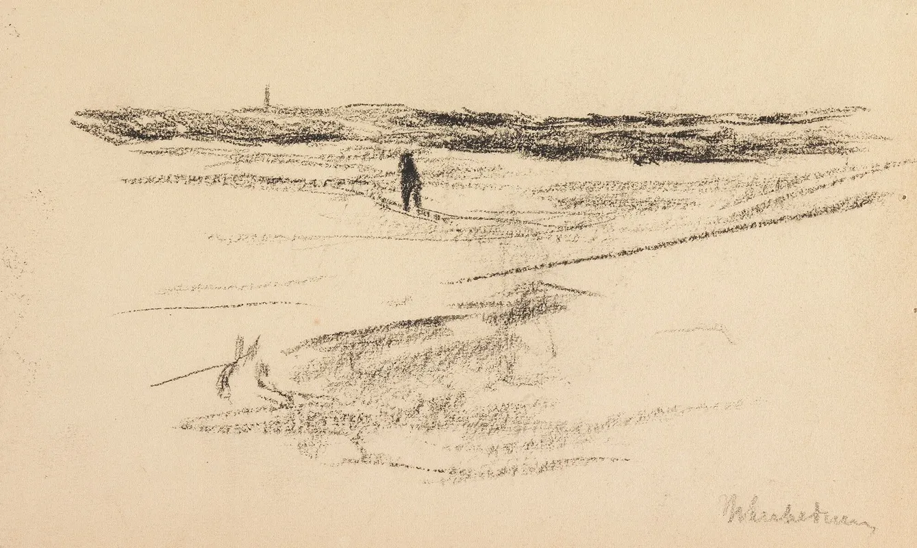 In Den Dunen by Max Liebermann - Canvas Print