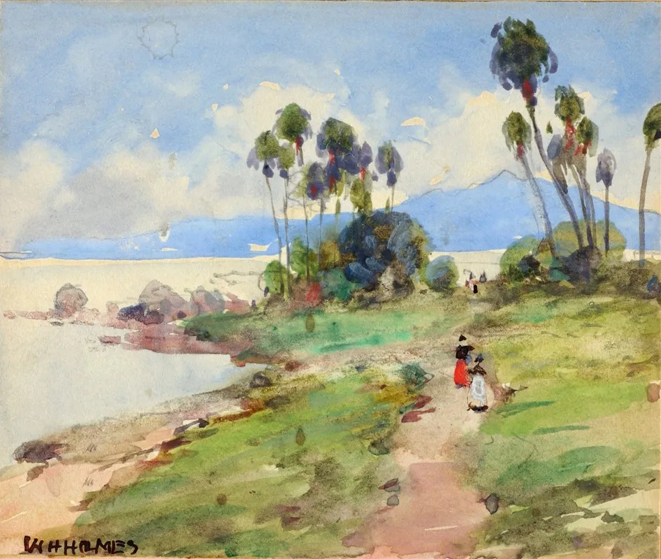 In Jamaica by William Henry Holmes - Canvas Print