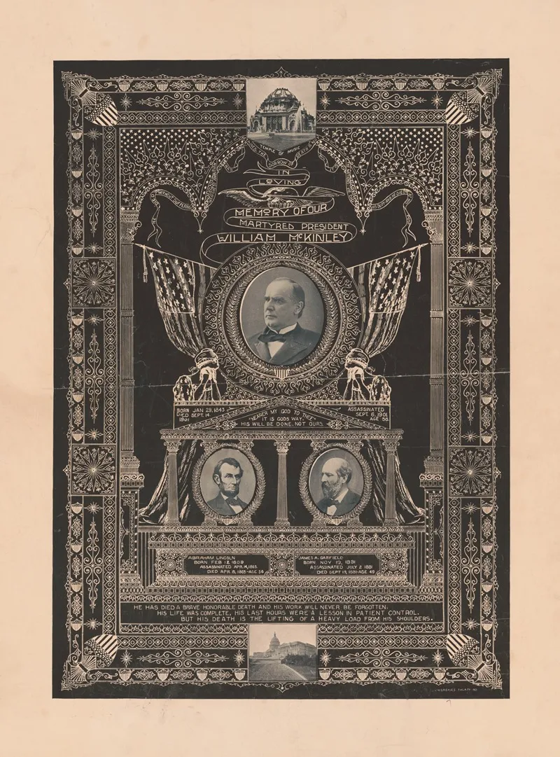 In Loving Memory Of Our Martyred President Mckinley