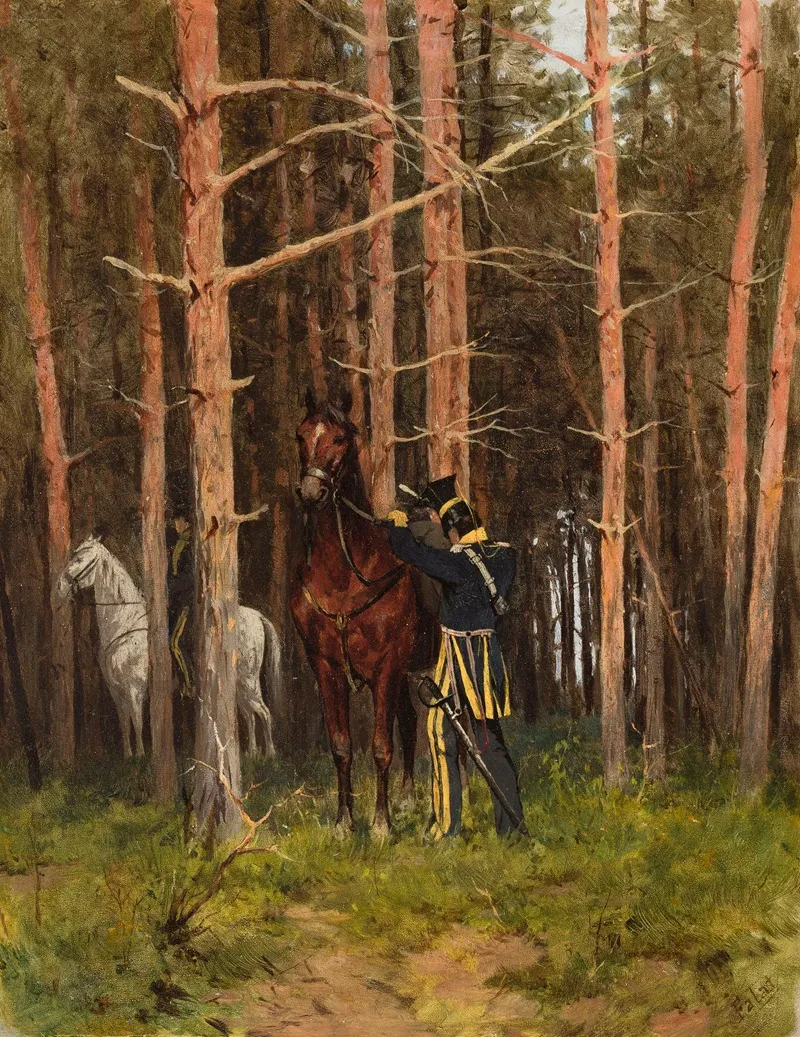 In The Forest Uhlans Post