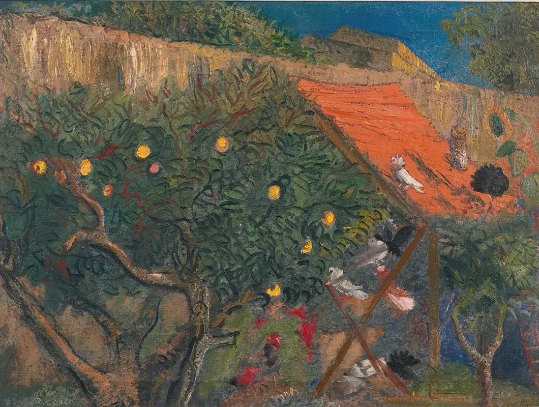 In The Garden 9 by Boris Grigoriev - Canvas Print