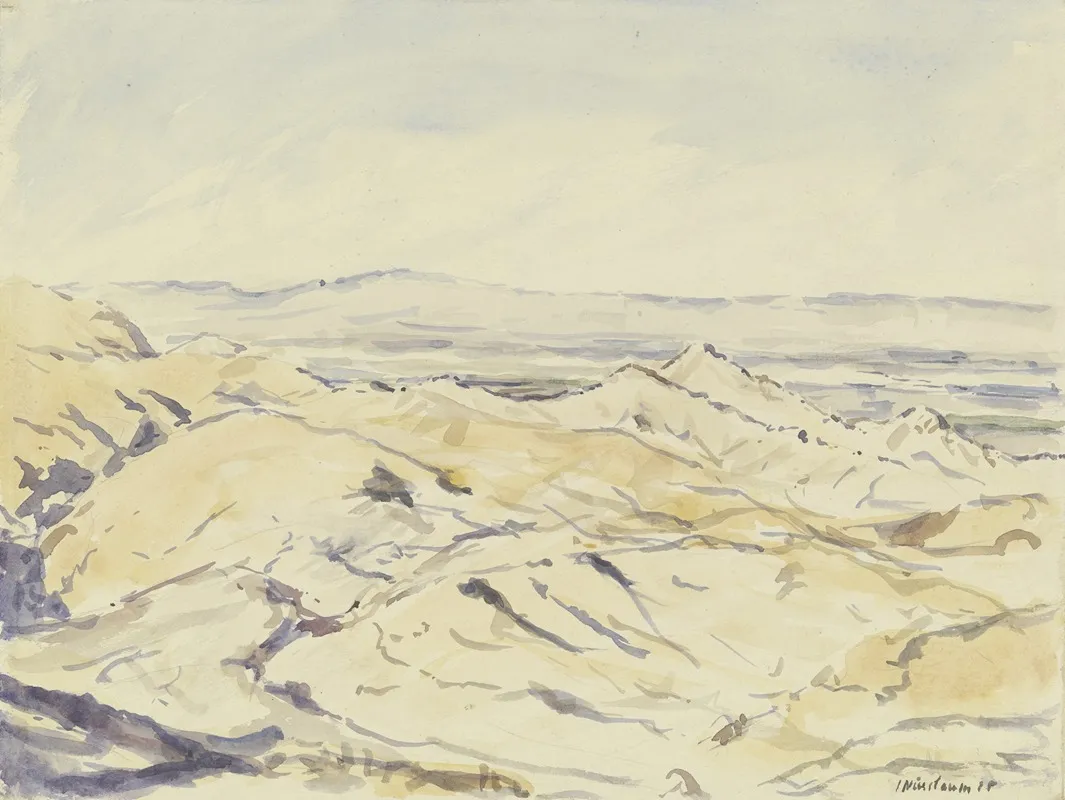 In The Mountains Of Judah by Jakob Nussbaum - Canvas Print