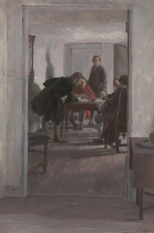 In The Old Raleigh Tavern