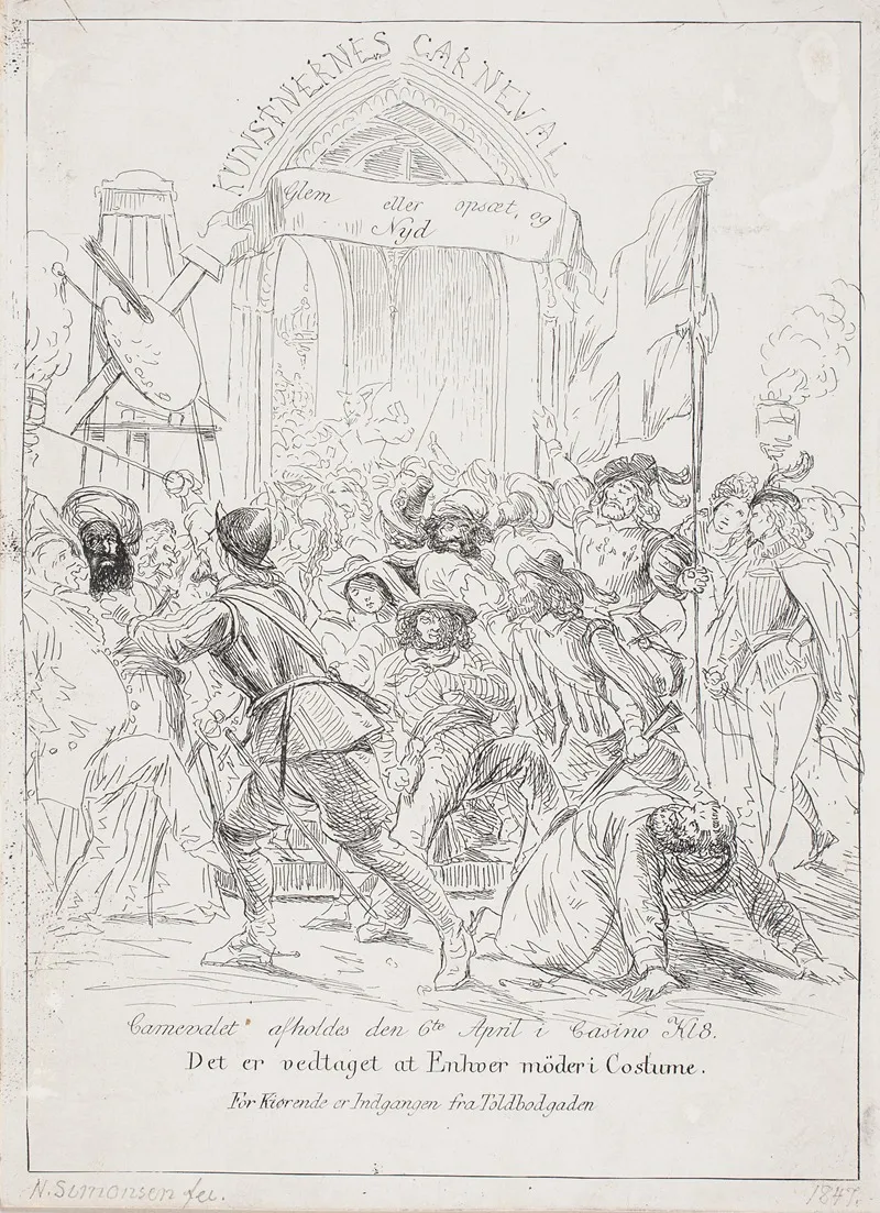 Indbydelse Kunstnernes Karneval